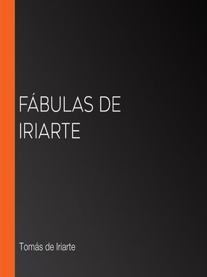 cover image of Fábulas de Iriarte